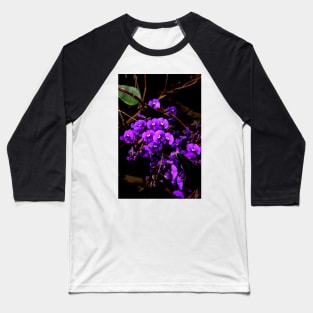 Hardenbergia Violacea - False Sarsaparilla Baseball T-Shirt